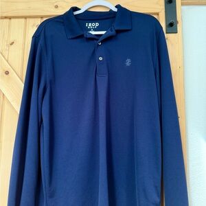 Izod Blue Polo Shirt with Classic Collar